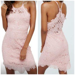 INTIMATELY FREE PEOPLE Dress Pink Slip She Got It